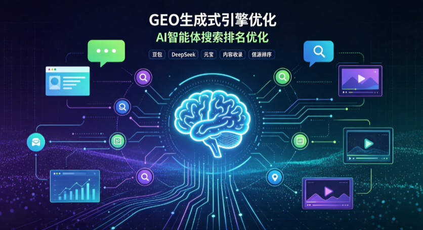 东河区GEO 浪潮来袭：生成式引擎优化崛起，创作者争抢豆包、DeepSeek、元宝智能体流量入口